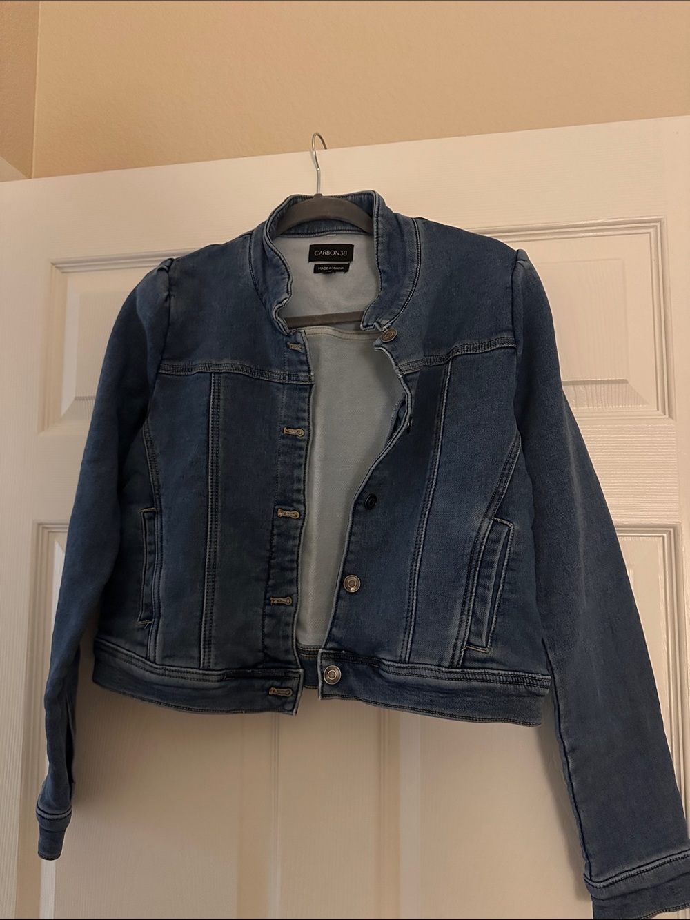 Carbon38 Washed Blue Jean Jacket